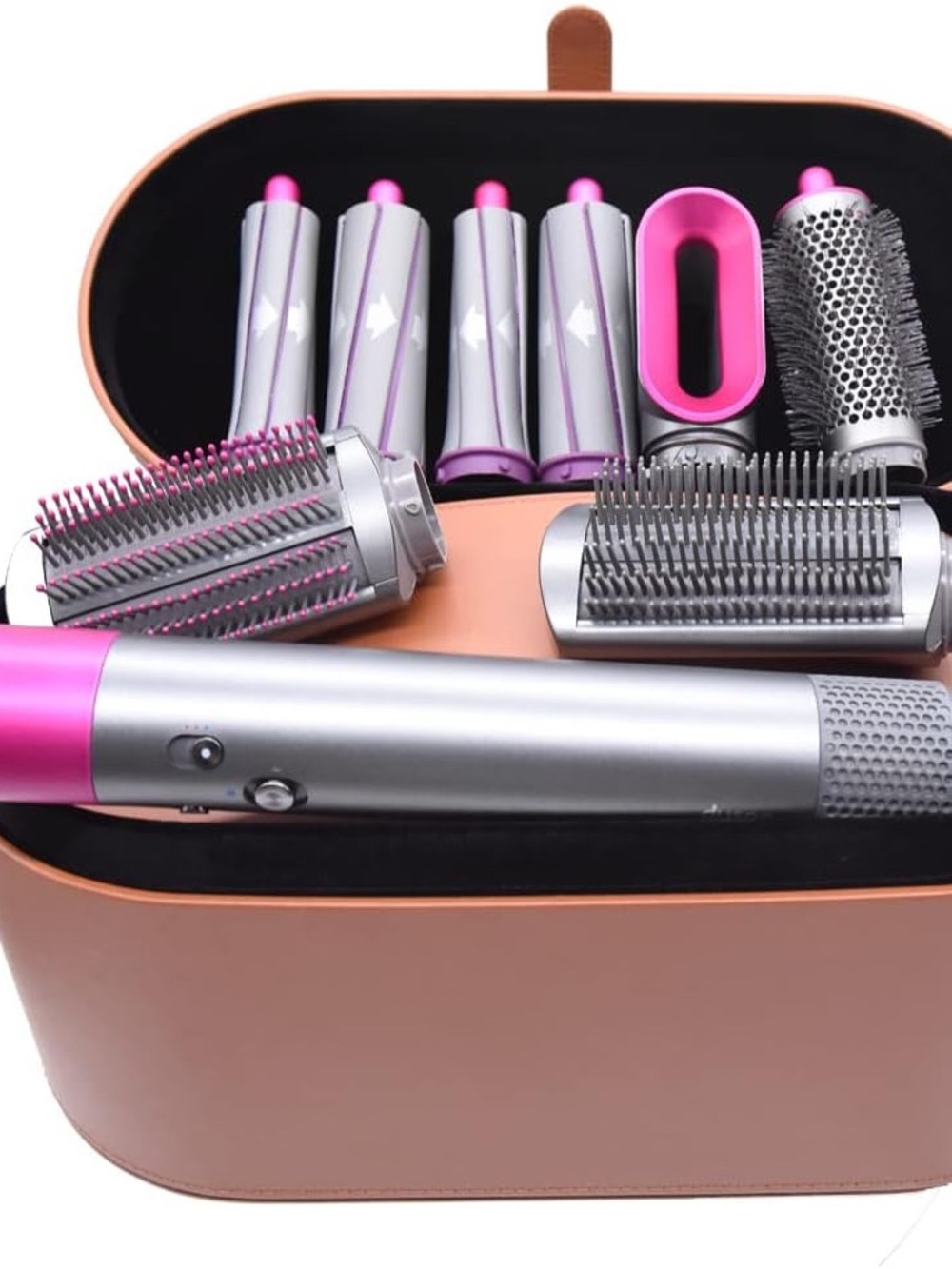 Dyson Hair Complete Wrap Tool Set in Magenta Pink